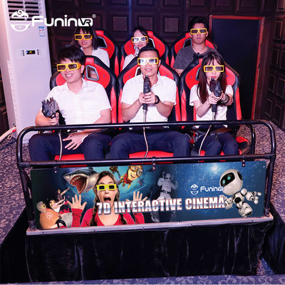 Instalacja elektryczna Arcade 5d Cinema Equipment 7d Simulator Cinema 8 miejsc