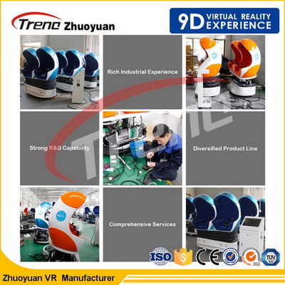 Centrum Handlowe Trzy miejsca 9d Symulator wirtualnego świata z grami VR 220V