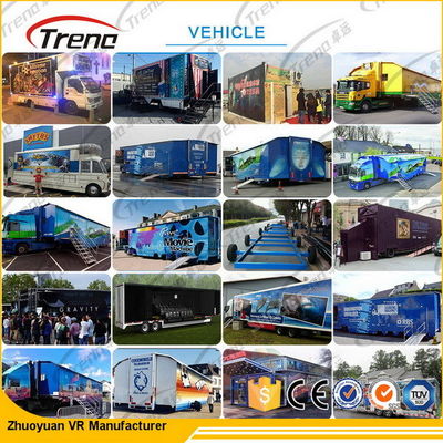 Efekty specjalne 5d Cinema Virtual Reality Driving Simulator do parku tematycznego