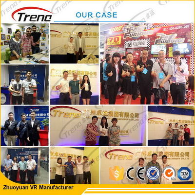 Efekty specjalne 5d Cinema Virtual Reality Driving Simulator do parku tematycznego