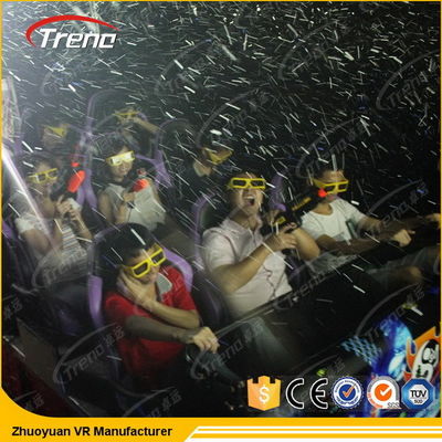 3 Dof Sprzęt elektryczny / hydrauliczny 5D Cinema 7D Simulator Kino z ruchomym fotelem