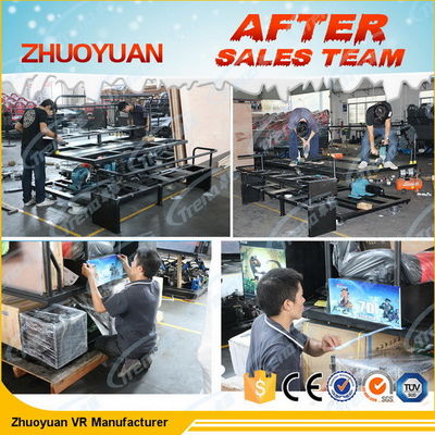 24 miejsca Dynamiczny teatr 7D Kino z elektryczną platformą ruchu