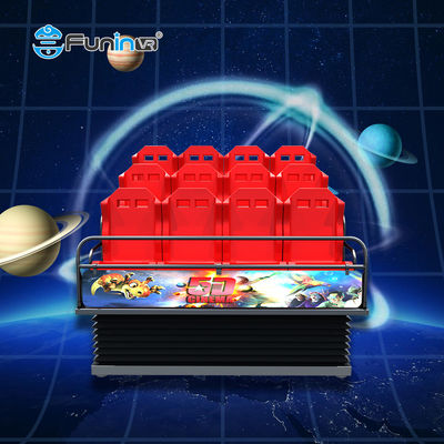 Ekran 3D Indoor Commercial 5D Simulator Sprzęt kinowy do parku rozrywki