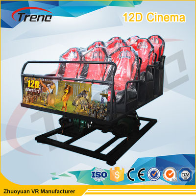 2DOF / 6DOF Roller Coast Ride Platform 5D Cinema Equipment VR Driving Simulator