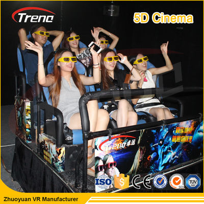 2DOF / 6DOF Roller Coast Ride Platform 5D Cinema Equipment VR Driving Simulator