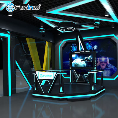 Multiplayer Gaming 9D Walker Shooting Simulator z platformą 6DOF Motion