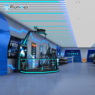 Multiplayer Gaming 9D Walker Shooting Simulator z platformą 6DOF Motion