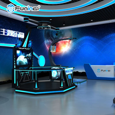 Multiplayer Gaming 9D Walker Shooting Simulator z platformą 6DOF Motion