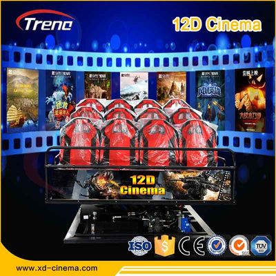 5KW Electric System 9D VR Cinema 9D VR Symulator Six Seat Gracze dla rozrywki