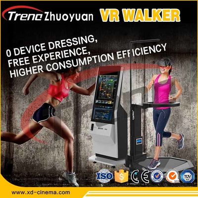 9D Virtual Reality Treadmill Amusement Park Sprzęt sportowy z efektem fitness
