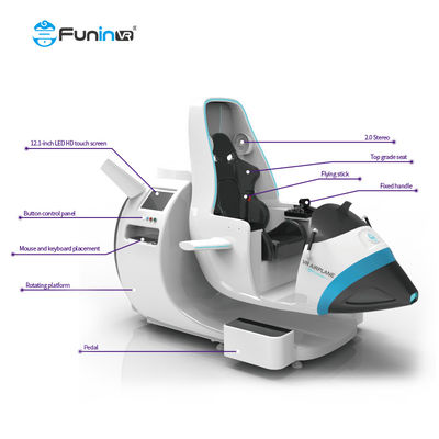 Adventure Park 0.5KW VR Flight Simulator Wysokiej Definicji Grafika 3D