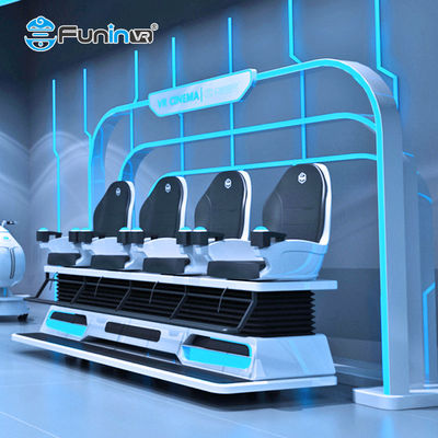 Trwałość VR Cinema z dynamicznymi siedzeniami Interaktywna gra Efekty realistyczne