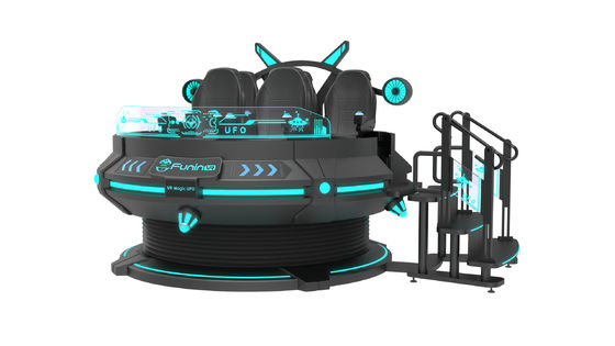 Rozrywka 55-calowy ekran 9D VR Krzesło AC220V 5 miejsc