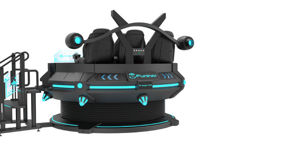 Rozrywka 55-calowy ekran 9D VR Krzesło AC220V 5 miejsc