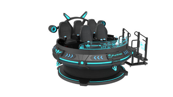 Rozrywka 55-calowy ekran 9D VR Krzesło AC220V 5 miejsc