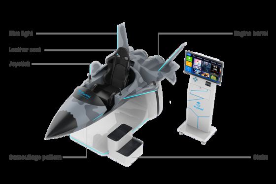 Rozrywka Kino Wirtualnej Rzeczywistości 9D z Okularami VR Deepoon E3 3123x1708x1739mm