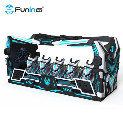 Kino Wirtualnej Rzeczywistości 9D o wymiarach 6180*2695 * 2825mm z dynamicznymi efektami świetlnymi i efektami wizualnymi w wysokiej rozdzielczości