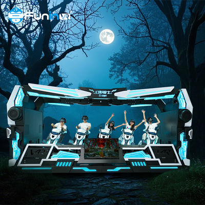 Kino Wirtualnej Rzeczywistości 9D o wymiarach 6180*2695 * 2825mm z dynamicznymi efektami świetlnymi i efektami wizualnymi w wysokiej rozdzielczości