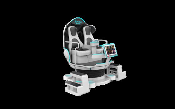 Niezapomniana przygoda z pojedynczym graczem z metalu stalowego VR wyposażenie parku rozrywki