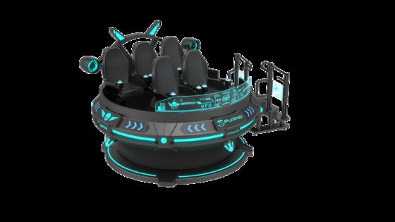 Ulepsz swój biznes rozrywkowy dzięki 6-miejscowemu kinu VR 9D VR Voltage 220V/2.4KW oraz komputerowi I5 1650 8G 240G