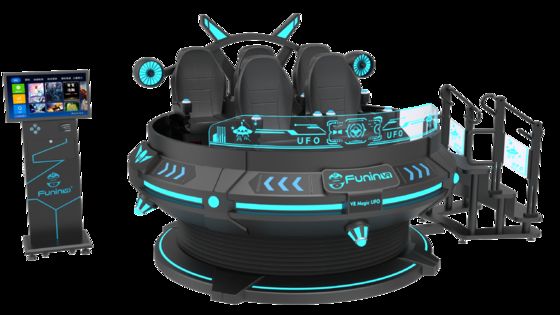 Ulepsz swój biznes rozrywkowy dzięki 6-miejscowemu kinu VR 9D VR Voltage 220V/2.4KW oraz komputerowi I5 1650 8G 240G