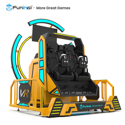 360° Rotacja VR Flight Simulator Immersive Roller Coaster VR Arcade Game Machine