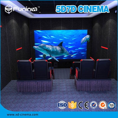 Symulator 7d Kino 70 PCS 5D Filmy Park rozrywki Strzelanie z pistoletu