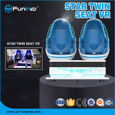 9D VR 360 Stopni Jajko VR Krzesło Symulator Kina / Interaktywna Gra Wirtualna Rzeczywistość Sprzęt