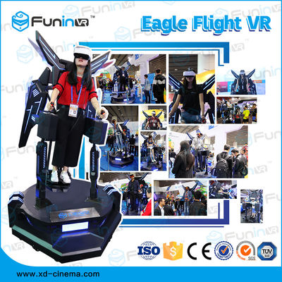 Funin VR Stojąca maszyna do strzelania 9D Fly VR Flight Simulator do centrów handlowych