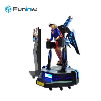 1260 * 1260 * 2450mm 9D VR Eagle Flight Cinema Simulator 2.0kw + 200 Kg VR 360 Latająca maszyna do parku rozrywki