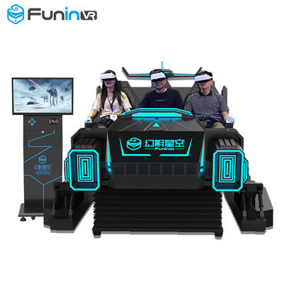 6 miejsc 9D Virtual Reality Cinema VR Interactive Game Motion Car Z testem SGS