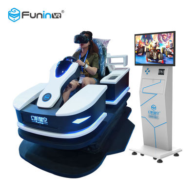 Virtual Reality Headset Car Driving Simulator Electric Amusement Park Rides