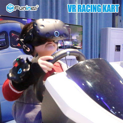 1 Player 9D VR Simulator Kids Race Car Audio Entertainment System dla centrum handlowego