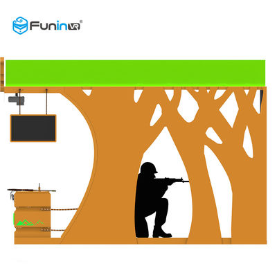 Strzelanie Gra Virtual Reality Machine 220V VR Publikuj sprzęt do gry Ekscytujący pistolet