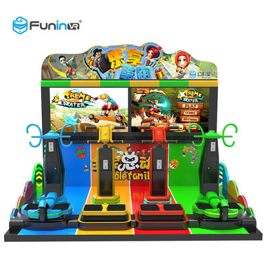 Ciekawe dziecko Interaktywny symulator parkour 9D VR dla parku rozrywki