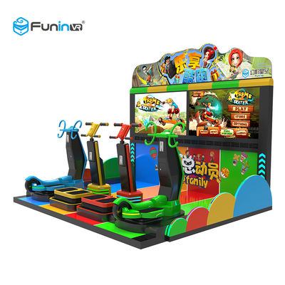 Ciekawe dziecko Interaktywny symulator parkour 9D VR dla parku rozrywki