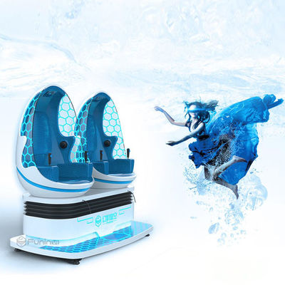 Electric Crank Platform 9D Virtual Reality Simulator 4,5KW Twin Seat