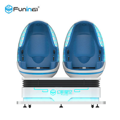 White 1 Player 9D Virtual Reality Egg Machine Rozmiar 1920 * 1135 * 1910 mm