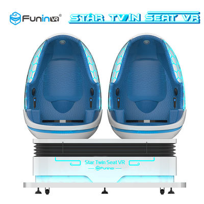 ISO9001 1 Seat 9D VR Egg Cinema 360 Symulator ruchu dla dzieci w wieku 4+