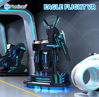 Eagle Flight Simulator with Shooting Guns 220V 360 Degree View Interactive 9D VR Cinema