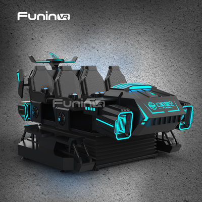 Amusement Ride 9D VR Game Simulator Electric Motion Cinema 6 miejsc