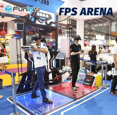 2 graczy strzelających Virtual Reality 9D VR Cinema 2009 mm * 2710 mm * 2522 mm