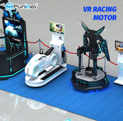 Multiplayer VR motocyklowy symulator ruchu z dynamiczną platformą DOF