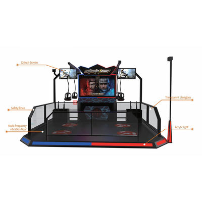 2 graczy 9D VR Symulator strzelania z zestawem słuchawkowym HTC Vive dla osób w średnim wieku