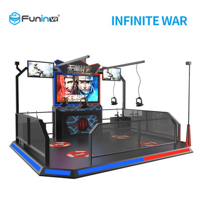 2 graczy 9D VR Symulator strzelania z zestawem słuchawkowym HTC Vive dla osób w średnim wieku