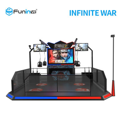 2 graczy 9D VR Symulator strzelania z zestawem słuchawkowym HTC Vive dla osób w średnim wieku