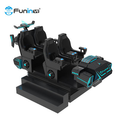Virtual Reality multiplayer vr dark mars game machine 6 Seats Racing 9d VR Simulator
