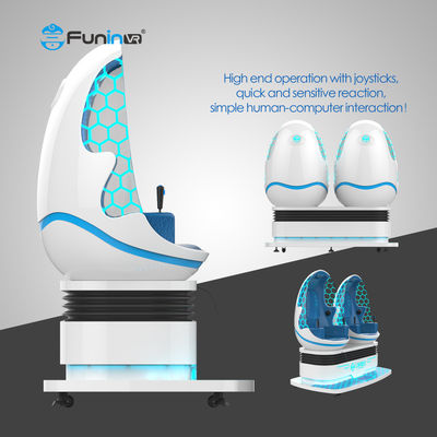 Symulator zręcznościowy VR 360 niebieski produkt do gry VR Zarabiaj pieniądze Wirtualna rzeczywistość 2 graczy