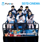 9 graczy 5D Movie Theater 5.1 Cyfrowy dźwięk kanału 7D 9D Cinema Simulator