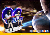 Park rozrywki Egg Shape 9D Virtual Reality Cinema Double Seats 1500 W SGS Approved